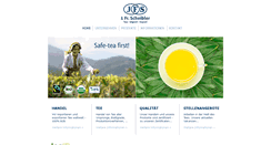 Desktop Screenshot of jfstea.com